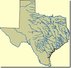 Texas-rivers-map
