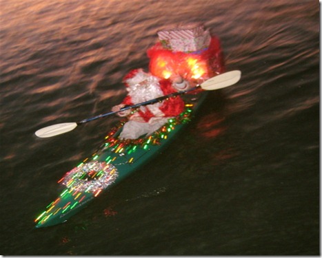 santa paddle 2010